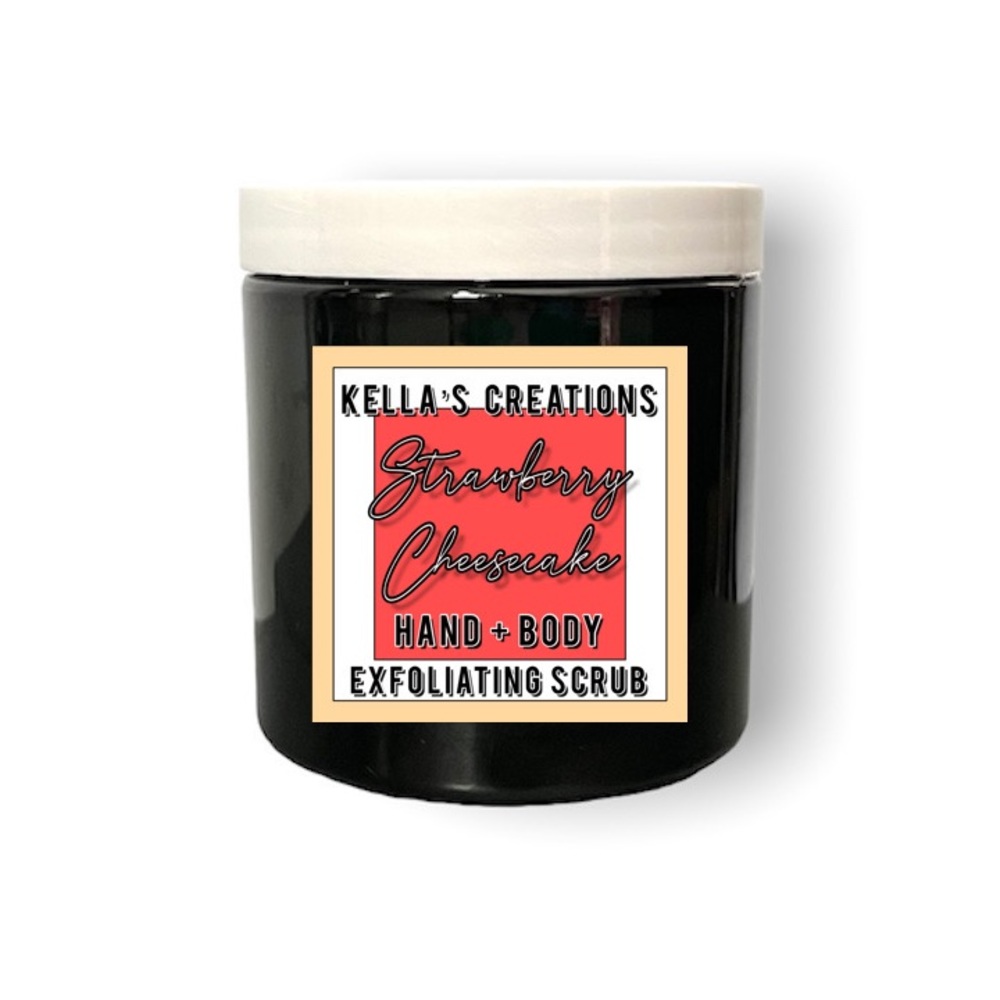 8oz Strawberry Cheesecake Hand Scrub